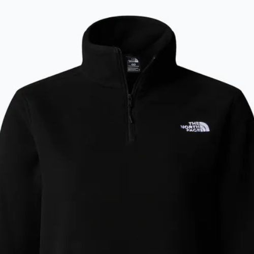Дамски суитшърт от полар The North Face Glacier Fleece 1/4 Zip black