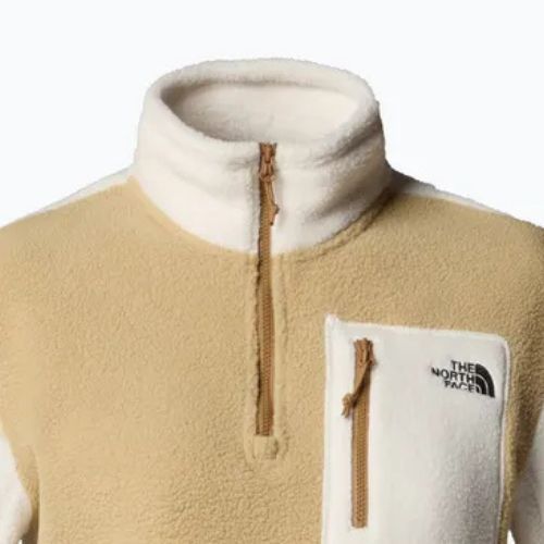 The North Face дамски суитшърт Yumiori 1/4 Zip khaki stone/white dune/utility brown