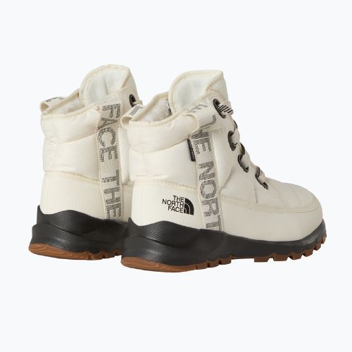 Дамски ботуши за сняг The North Face Thermoball Lace Up Luxe Wp gardenia white/black