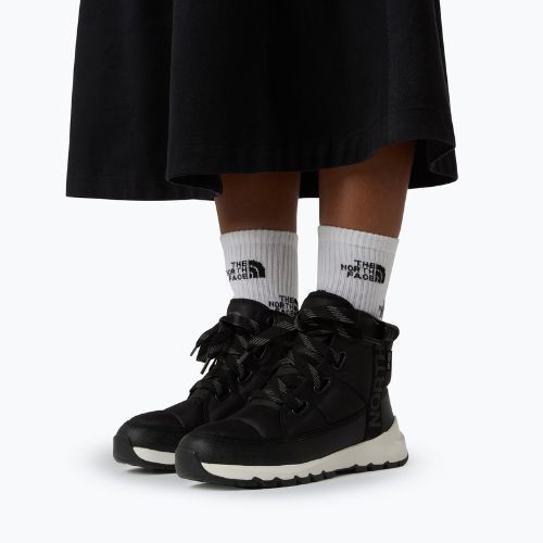 Дамски ботуши за сняг The North Face Thermoball Lace Up Luxe Wp black/asphalt grey