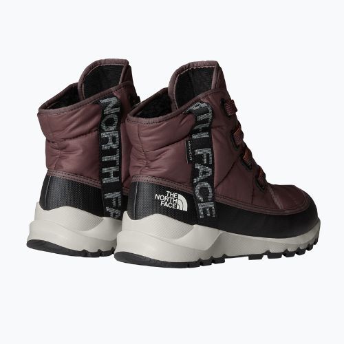 Дамски ботуши за сняг The North Face Thermoball Lace Up Luxe Wp tawny quartz/burnt umber