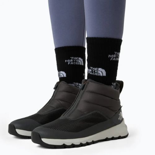 Дамски ботуши за сняг The North Face Thermoball Progressive Zip II Wp anthracite grey/white ash