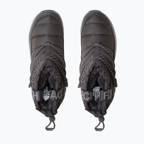 Дамски ботуши за сняг The North Face Thermoball Lace Up WP anthracite grey/white ash