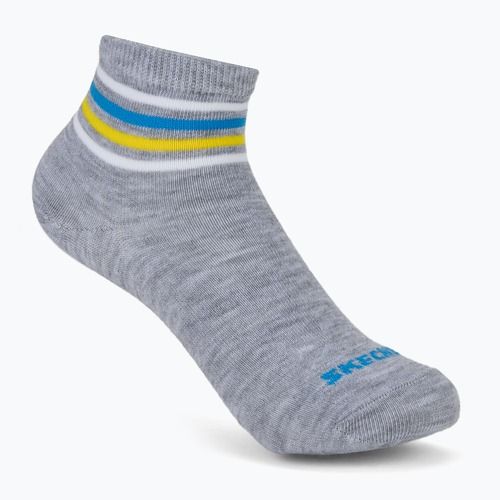 Детски чорапи SKECHERS Non Terry High Qtr Crew 6 чифта grey/grey