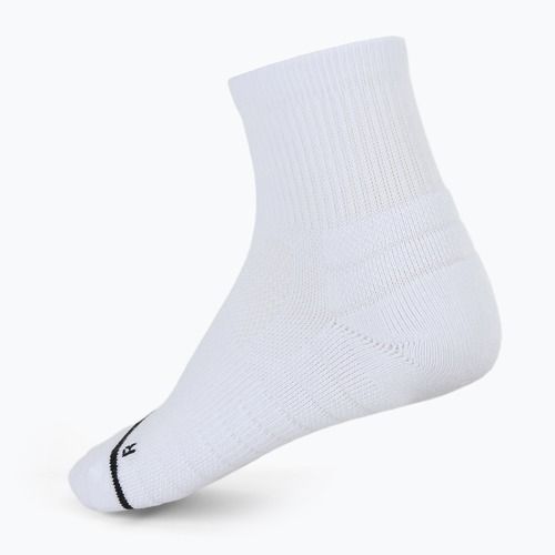 Мъжки чорапи SKECHERS 1/2 Terry Qtr Crew 3 чифта white traditional