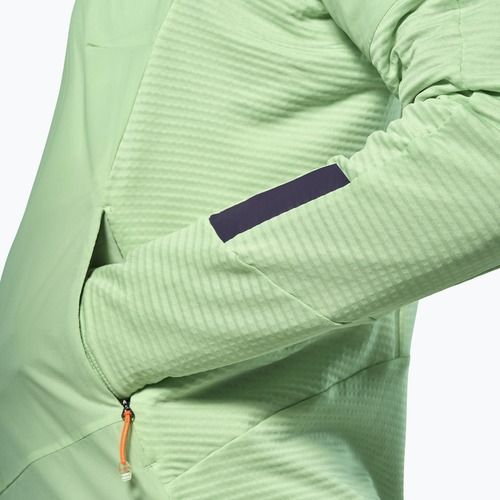 Дамско яке против вятър Salewa Pedroc Polarlite Wind Hood pastel green