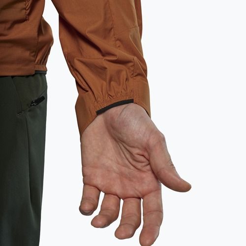 Мъжко яке против вятър Salewa Pedroc Wind Hood bombay brown