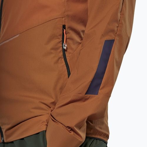 Мъжко яке против вятър Salewa Pedroc Wind Hood bombay brown