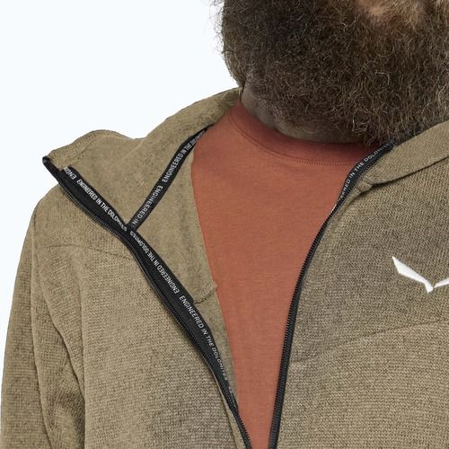 Мъжки суитшърт за трекинг Salewa Puez Rocca Polarlite Hood quicksand