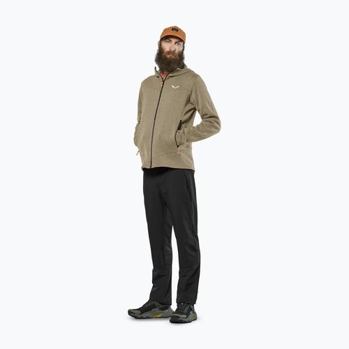 Мъжки суитшърт за трекинг Salewa Puez Rocca Polarlite Hood quicksand
