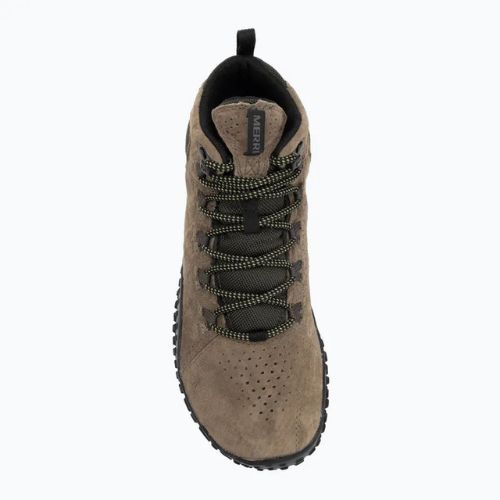 Мъжки обувки barefoot Merrell Wrapt Mid WP olive/black