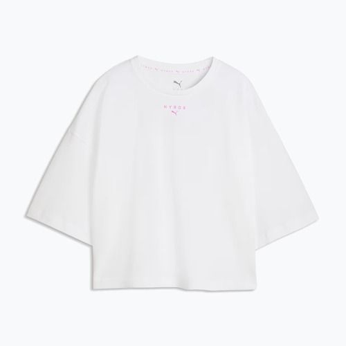 Дамска тренировъчна тениска PUMA x HYROX Cropped Lifestyle Tee бяла