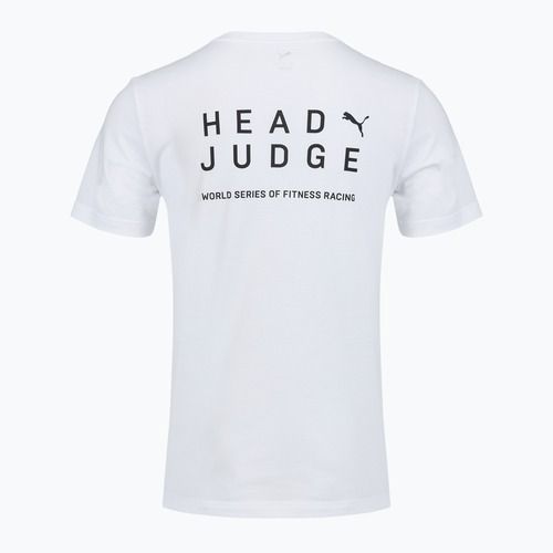 Мъжка тениска за тренировка PUMA Hyrox Head Judge white