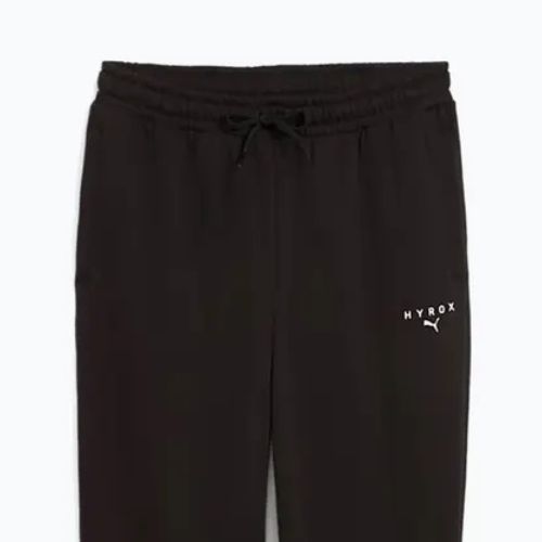 Мъжки панталони PUMA x HYROX Fleece черни