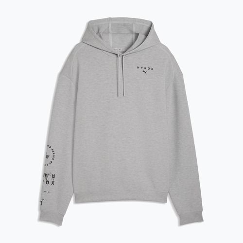 Мъжки тренировъчен суитшърт PUMA x HYROX Cloudspun Hoodie сив