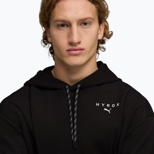 Мъжки тренировъчен суитшърт PUMA x HYROX Cloudspun Hoodie черен
