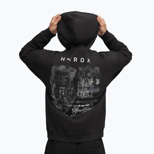 Мъжки тренировъчен суичър PUMA x HYROX Heavyweight Hoodie черен