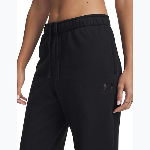 Дамски панталони за тренировка Under Armour Icon Vida Fleece Jogger black/black