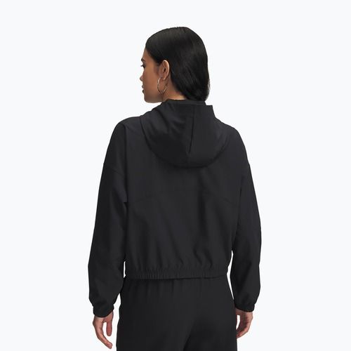 Дамско яке Under Armour Rival Woven Hoody black/black/white