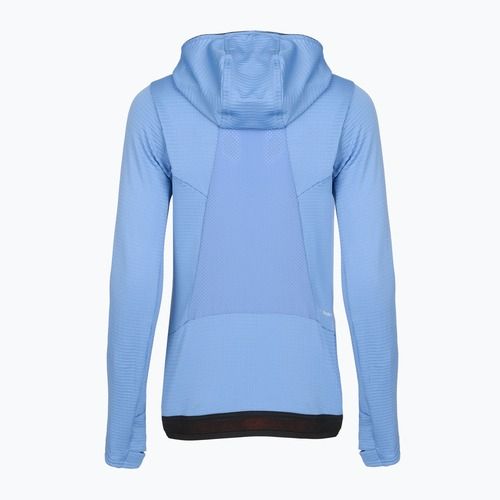 Дамски суитшърт за трекинг Salewa Pedroc PL Hooded morning blue