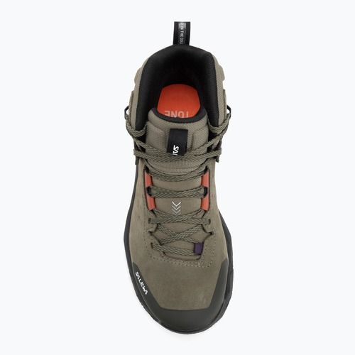 Дамски обувки за трекинг Salewa Pedroc 2 Leather Mid PTX faded green/dark olive