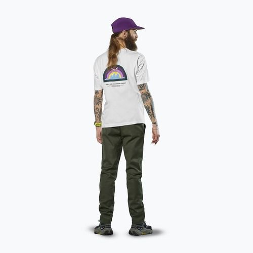 Мъжка тениска Salewa Eagle Anniversary optical white