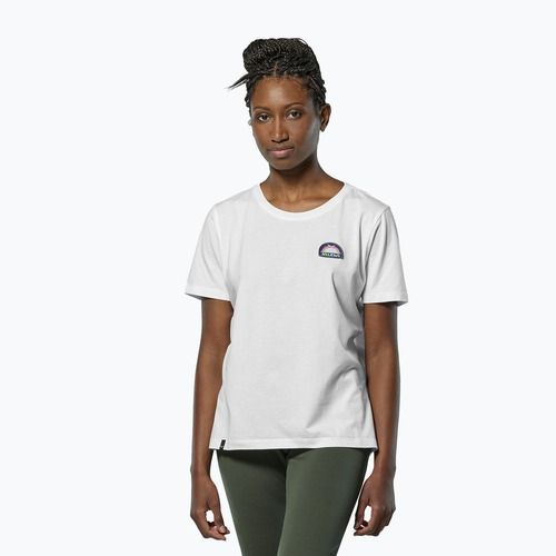 Дамска тениска Salewa Eagle Anniversary optical white