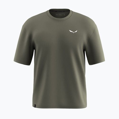 Мъжка тениска Salewa Eagle Glacier loose faded green