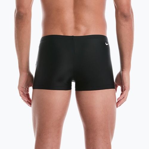 Мъжки боксерки за плуване Nike Logo Graphic Square Leg black