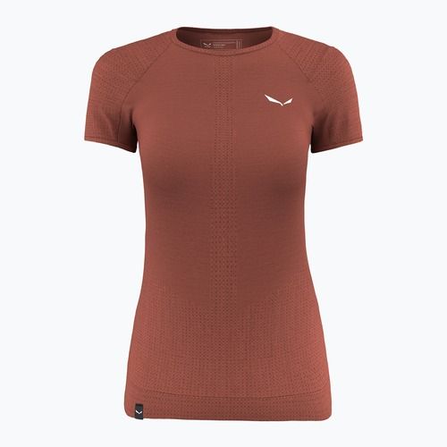 Дамска тениска за трекинг Salewa Zebru Medium Warm Amr etruscan red