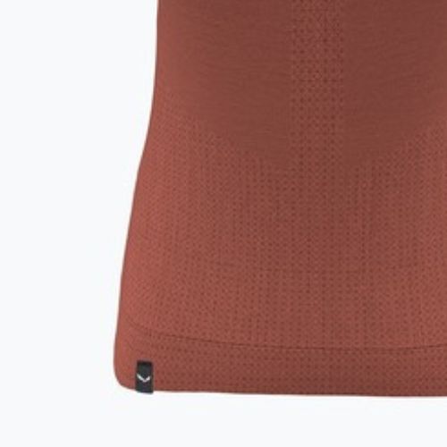 Дамска тениска за трекинг Salewa Zebru Medium Warm Amr etruscan red
