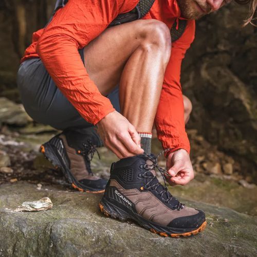 Мъжки обувки за трекинг SCARPA Rush TRK GTX brown/orange