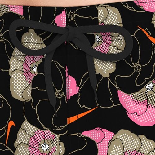 Мъжки шорти за плуване Nike Multi Poppy Print 5" Volley black