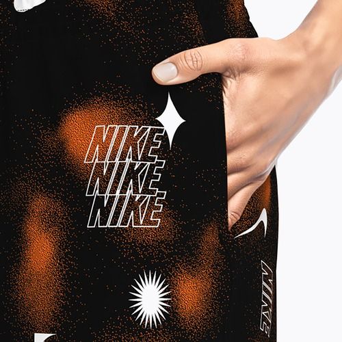 Мъжки шорти за плуване Nike Multi Print 7“ Volley black