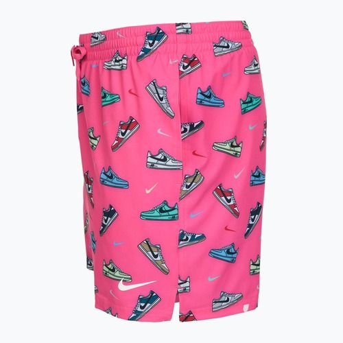 Мъжки шорти за плуване Nike Multi Print 5“ Volley pinksicle