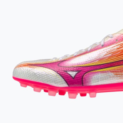 Футболни обувки Mizuno Alfa III Elite AG white/fuchsia purple