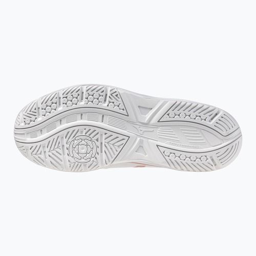 Дамски волейболни обувки Mizuno Cyclone Speed 5 white/rose elegance/lava falls