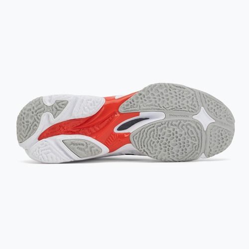 Волейболни обувки Mizuno Wave Lightning Elite Mid white/black/fiery red
