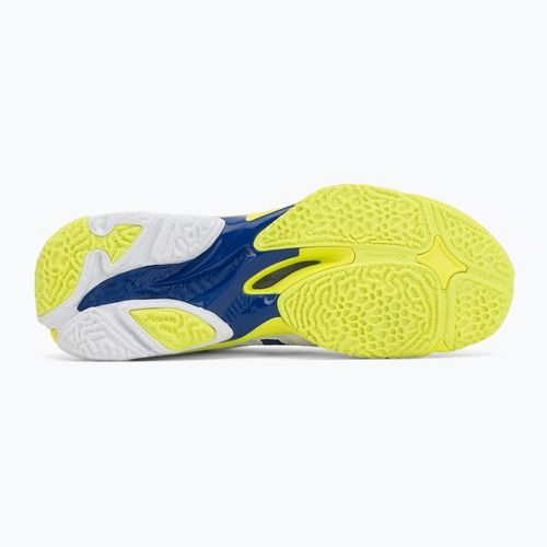 Волейболни обувки Mizuno Wave Lightning Elite white/lighting yellow/dazzling blue