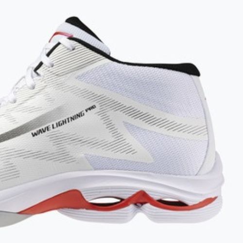 Волейболни обувки Mizuno Wave Lightning Pro Mid white/black/fiery red