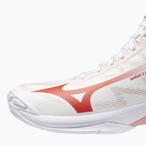 Дамски волейболни обувки Mizuno Wave Lightning Pro Mid white/rose elegance/lava falls