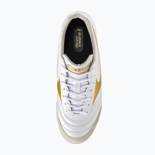 Футболни обувки Mizuno Morelia Sala Elite TF white/football gold/galaxy silver