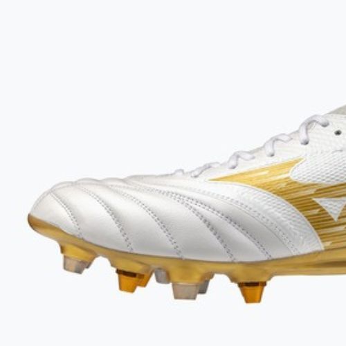 Футболни обувки Mizuno Morelia Neo IV Beta Elite Mix white/mp gold/cool gray 3c
