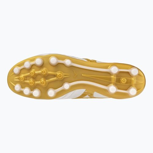 Футболни обувки Mizuno Morelia Neo IV Beta Japan AG white/mp gold/cool gray 3c