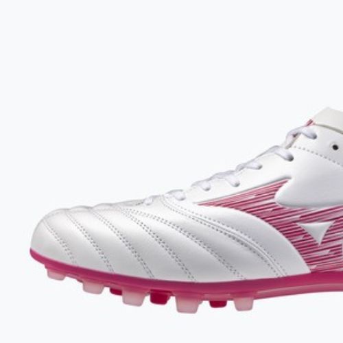 Футболни обувки Mizuno Morelia Neo IV Pro AG white/fuchsia purple/fuchsia purple