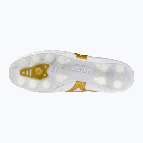 Футболни обувки Mizuno Morelia II Pro FG white/football gold/galaxy silver