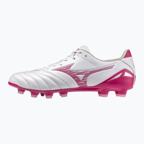 Футболни обувки Mizuno Morelia Neo IV Pro FG white/fuchsia purple/fuchsia purple