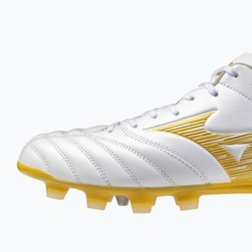 Футболни обувки Mizuno Morelia Neo IV Pro FG white/mp gold/cool gray 3c