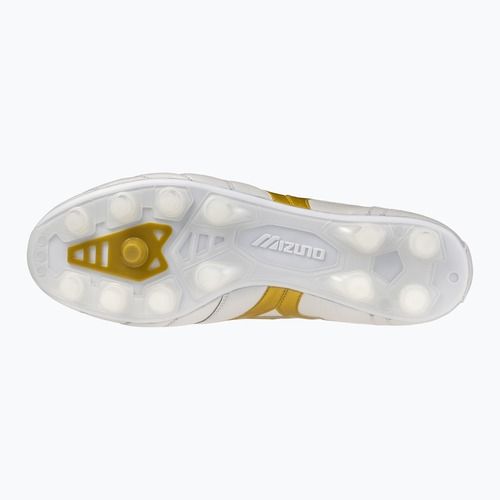 Футболни обувки Mizuno Morelia II Elite FG white/football gold/galaxy silver