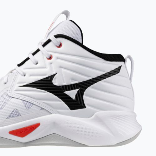 Волейболни обувки Mizuno Wave Momentum Pro Mid white/black/fiery red